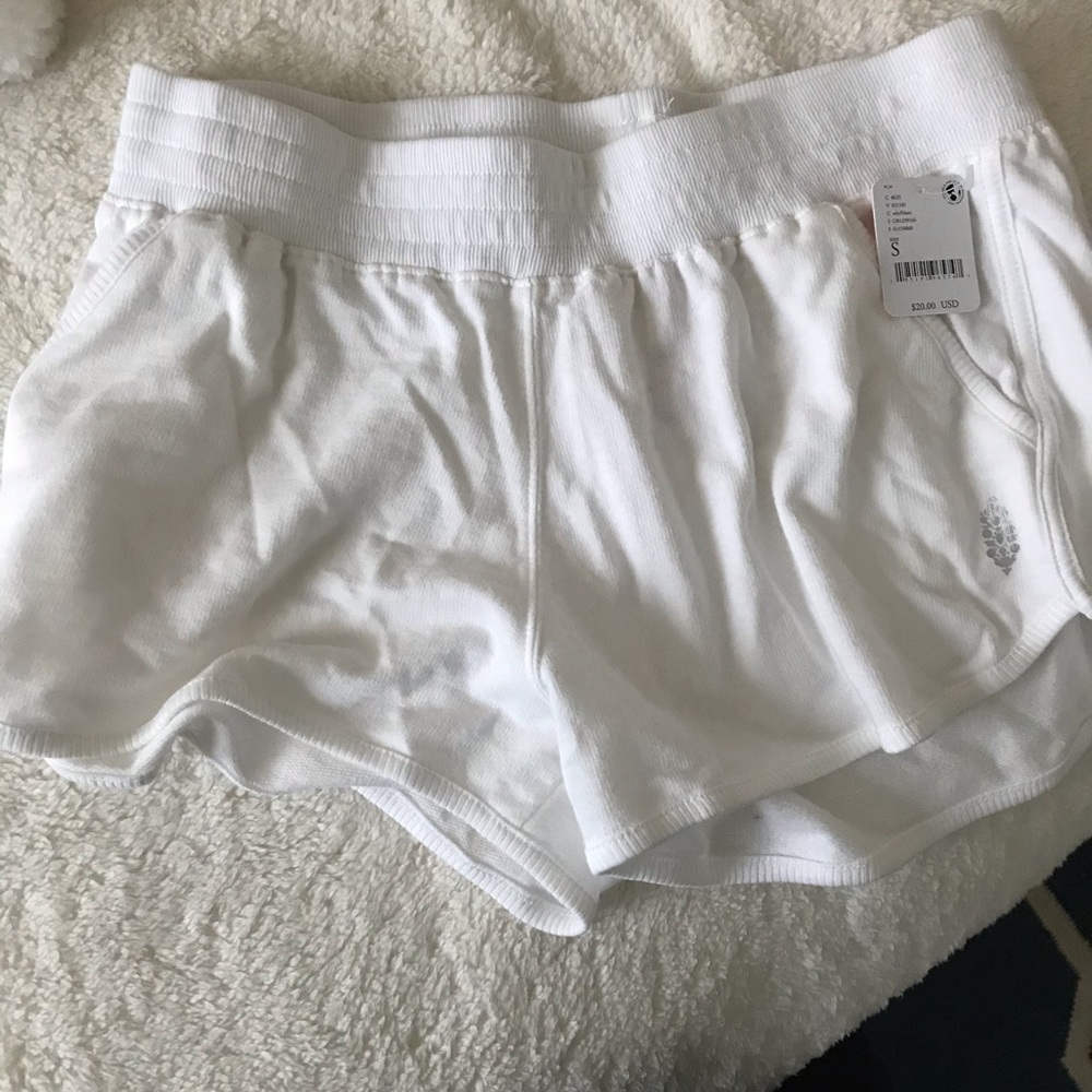 NWT Free People Movement Terry Shorts